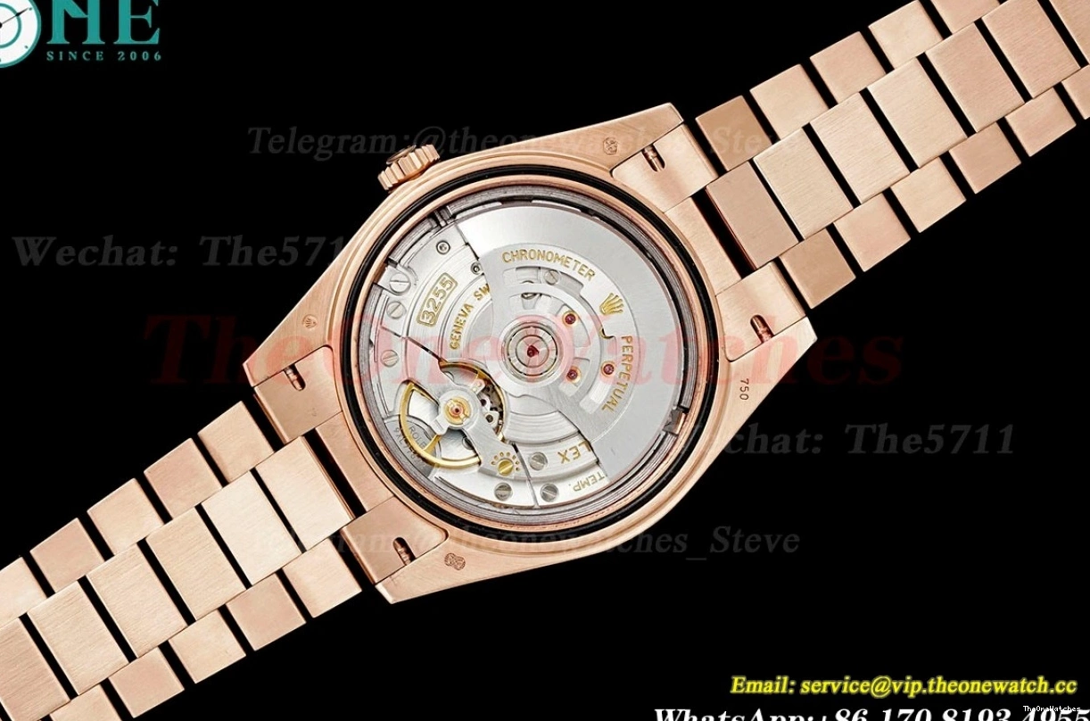 KF Dia DayDate RG Weight) 40mm Gold Rose 228235 VR3255(Gain RG 0523